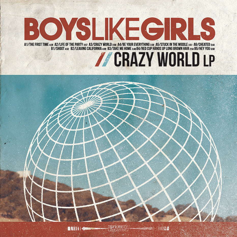 Boys Like Girls Crazy World Vinyl Field Day Records boys-like-girls-crazy-world-vinyl-field-day-records