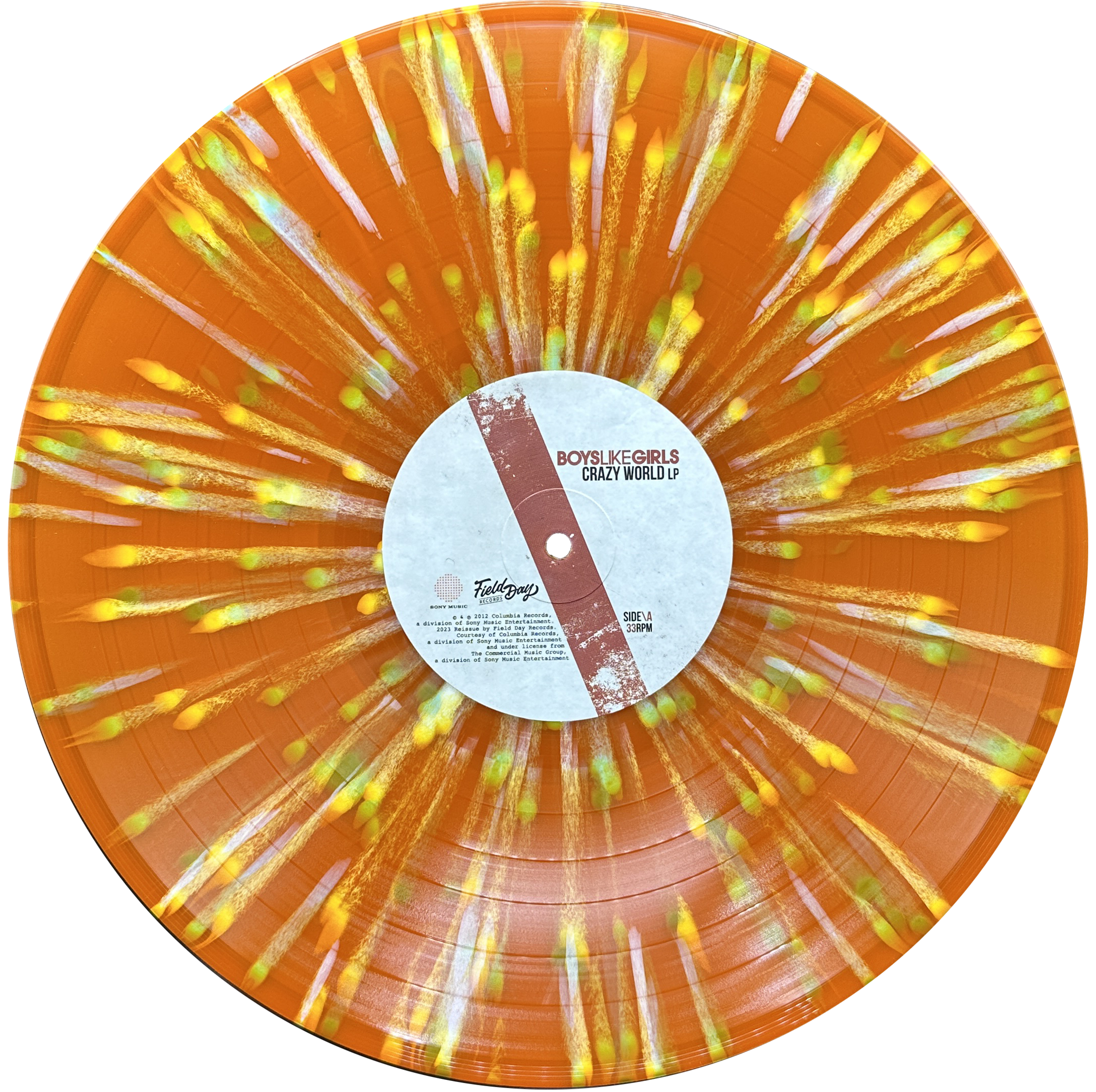Boys Like Girls - Crazy World (Vinyl) – Field Day Records Boys Like Girls - Crazy World (Vinyl) – Field Day Records