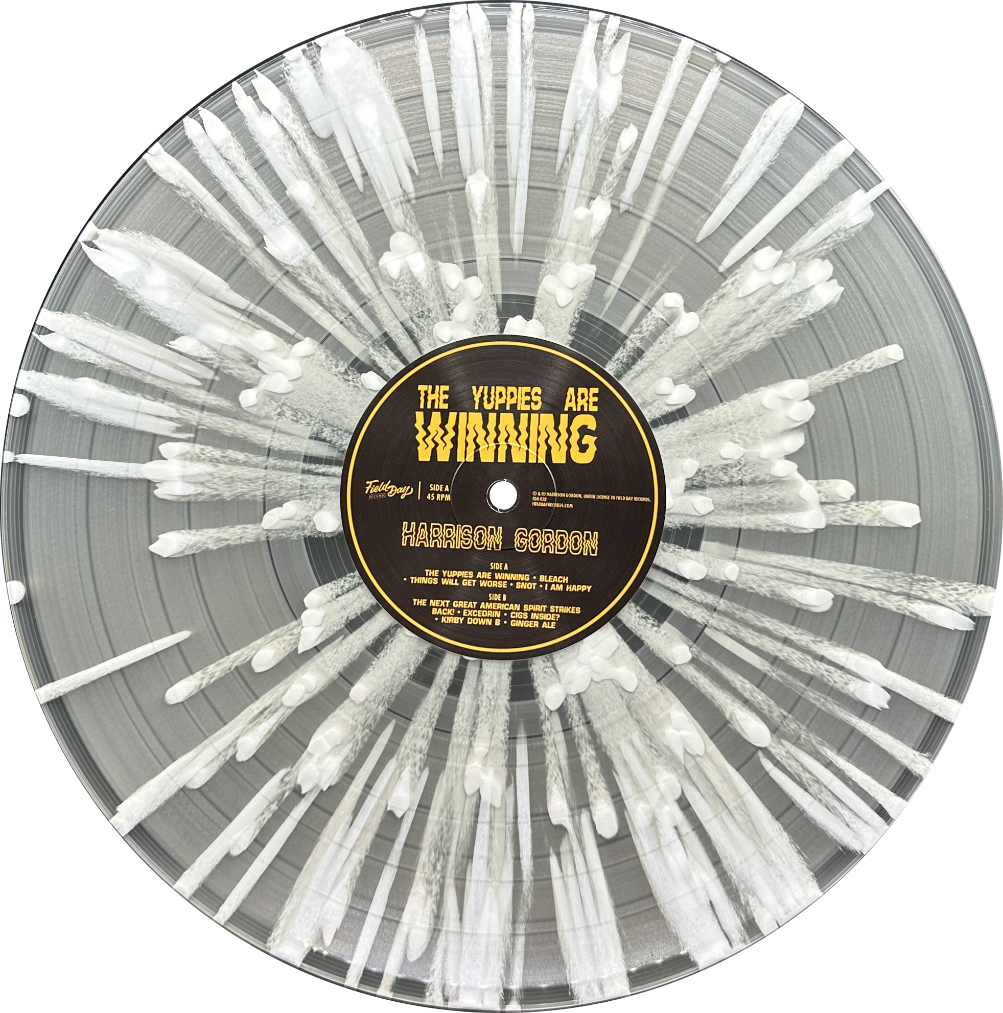 Harrison Gordon - The Yuppies are Winning (Vinyl) - BACK IN STOCK Harrison Gordon - The Yuppies are Winning (Vinyl) - BACK IN STOCK
